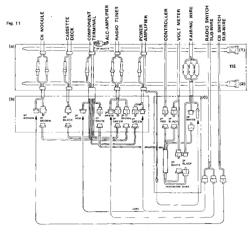 [DIAGRAM] New Honda Gold Wing Gl1100 Wiring Diagram Electrical